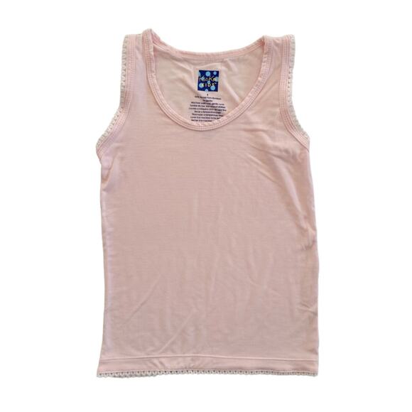 Kickee Pants Bamboo Scalloped Tank Top Bundle Size 6 - Picture 3 of 6